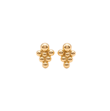 Christina Bubbles gold-plated silver earrings